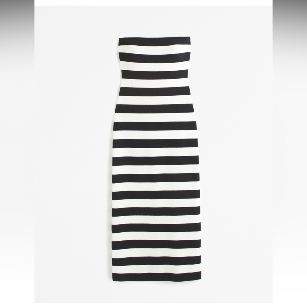 A&F Strapless Midi Sweater Dress NEVER WORN - Picture 5 of 10
